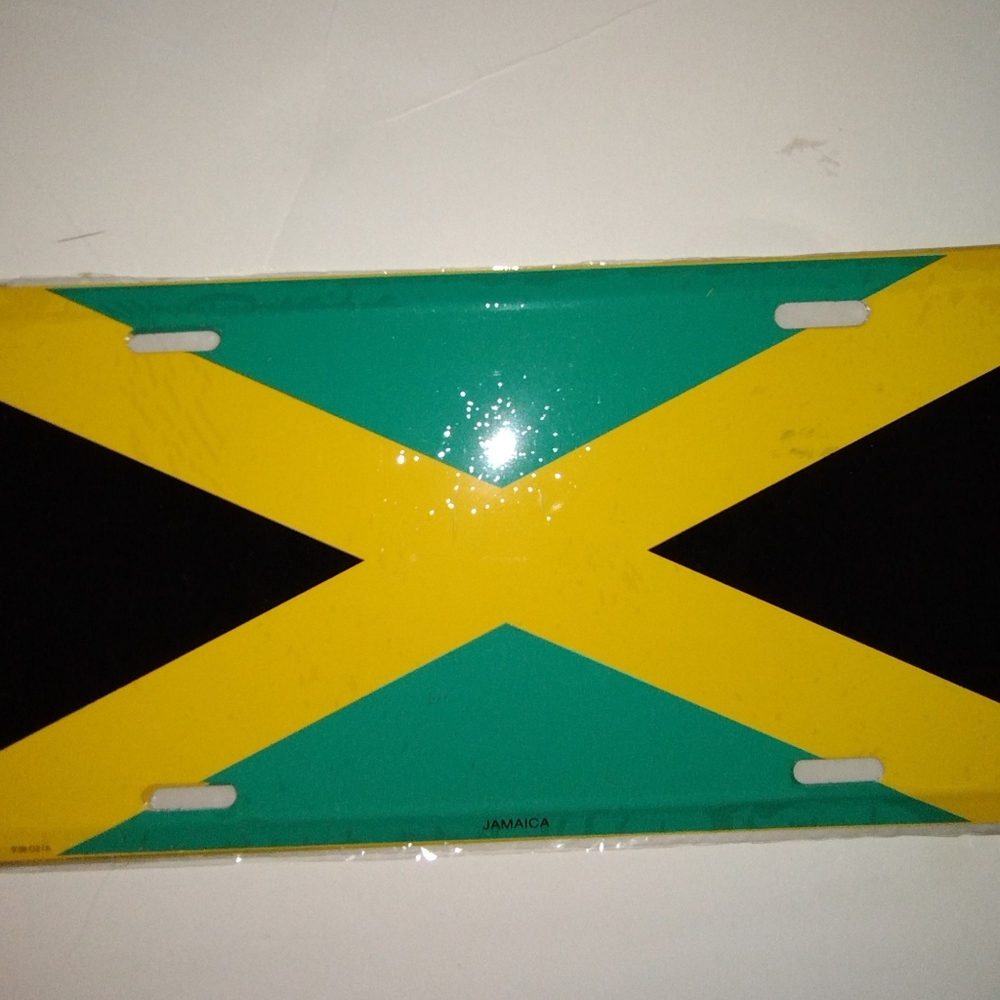 Decorative License plate of Jamaica